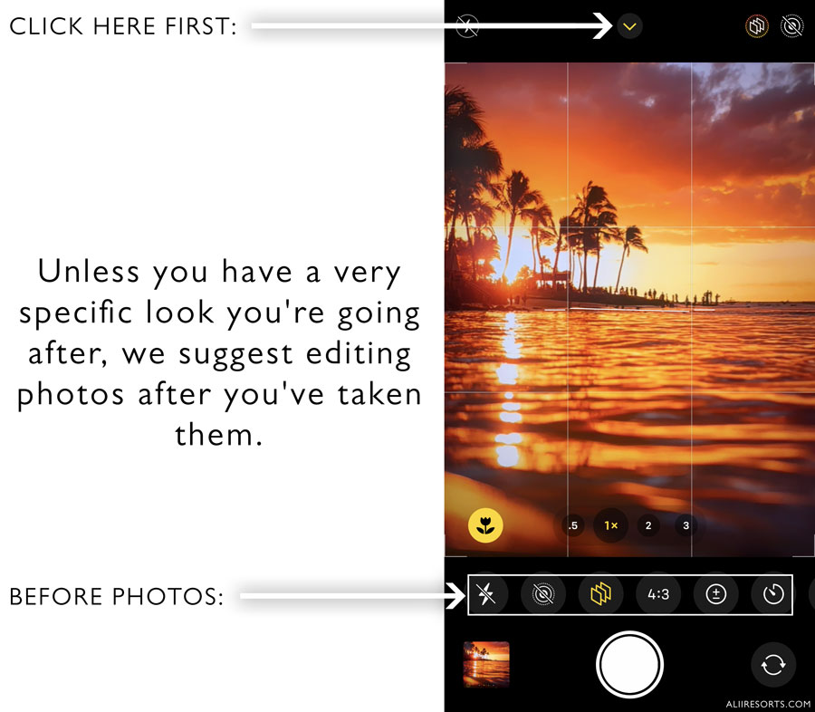 in-shot editing
